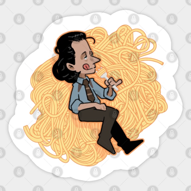 spaghettification Sticker by COOLKJS0